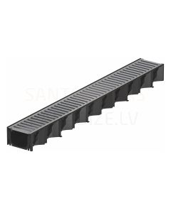 ACO Hexaline duct with galvanized steel grille 1000mm