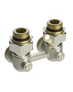Danfoss Н-type radiator shut-off valve for two-pipe heating systems RLV-KB (angled)