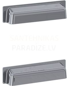 Elita handle set INGE chrome 11,6 cm 2pcs