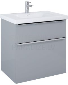 Elita cabinet for sink LOFTY 70 light grey