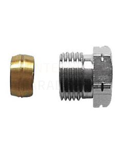 HERZ compression adapter metallic seal 1/2x15