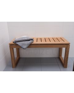 KAME bathroom bench (oak) 430x910x340 mm