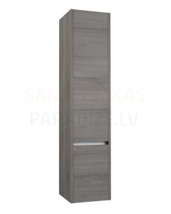 KAME CITY боковой-высокий шкафчик (серый ясень) 1600x354x350 мм