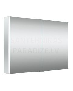 KAME шкафчик с зеркальными дверцами и LED BIG 100 700x1000x130 мм