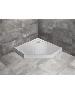 RADAWAY shower tray DOROS PT Compact Stone White 90x90x11.5