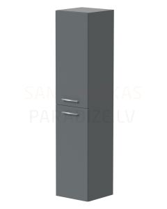 KAME GAMA tall cabinet (gray matte) 1600x350x350 mm