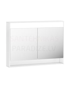 Ravak шкафчик с зеркальными дверцами и LED MC Step 1000 (белый)