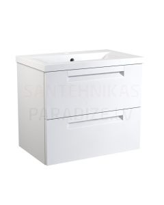 RB MILANO  60 sink cabinet with sink (matt white) 500x590x380 mm