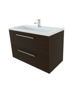 RB SCANDIC  80 sink cabinet with sink (black oak) 500x790x380 mm