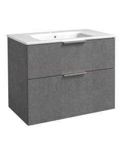 RB GRAND  80 sink cabinet with sink (Concrete) 600x800x460 mm