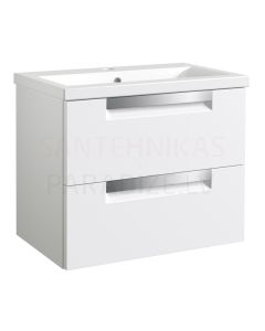 RB MILANO  60 sink cabinet with sink (matte white) 500x590x380 mm