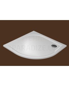 SPN P 712 stone mass shower tray (low) without plate 1000x1000