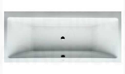 Laufen vanna Pro, 1800x800 mm, brīvstāvoša, ar rāmi, balta akrila