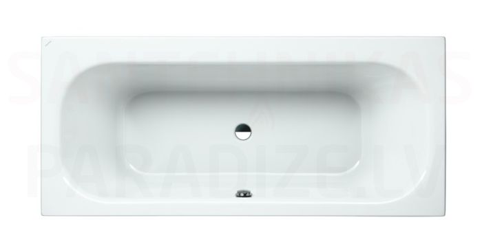 Laufen vanna Solutions, 1700x750 mm, ar rāmi, balta akrila