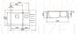 HELIKA akmens masas virtuves izlietne DELICIA PLUS (AW) 850 White/Beige 86x54 cm