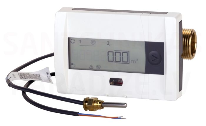 Danfoss ultrasonic energy meter SonoSelect 10 PN 25 (DN15 qp0.6m³/h G¾ 110mm) connection-M-Bus (return)