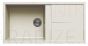 ELLECI akmens masas virtuves izlietne UNICO 480 Bianco Antico 100x50 cm