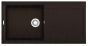 ELLECI akmens masas virtuves izlietne EASY 480 Espresso 100x50 cm