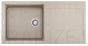 ELLECI akmens masas virtuves izlietne EASY 480 Avena 100x50 cm