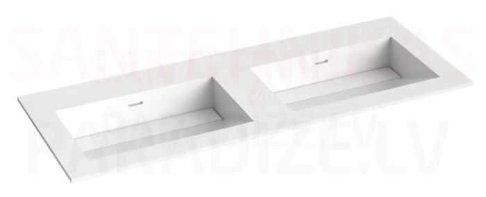 KAME CORIAN 1200 izlietne 1200x465 mm D