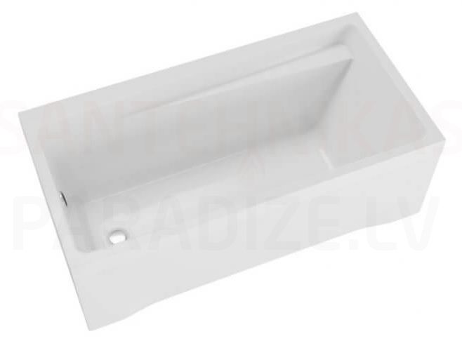 POLIMAT rectangular acrylic bathtub ELZA 140x70