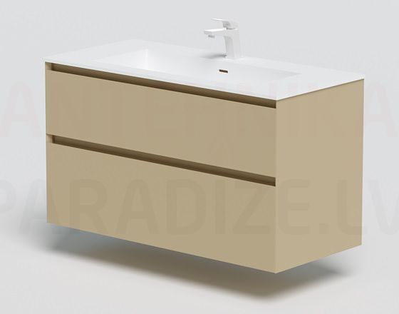 KAME sink cabinet LOFT 100 (Linen)