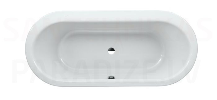 Laufen vanna Solutions, 1700x750 mm, iebūvējama, balta akrila