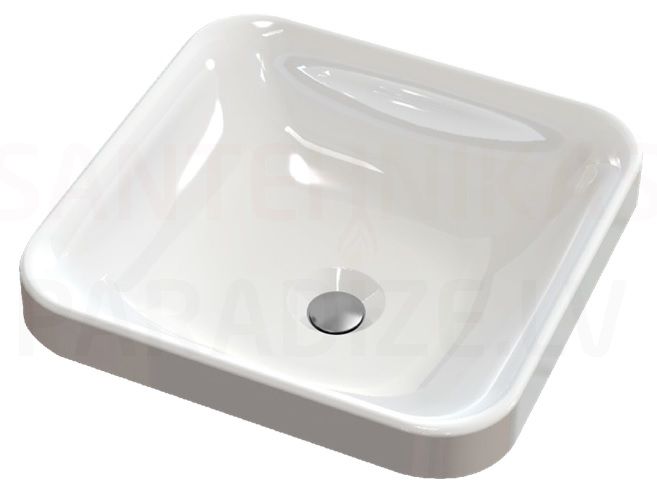 BLU akmens masas izlietne TRULLA Square 370x370