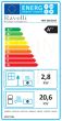 RAVELLI granulinis židinys-krosnis HRV 200 Steel (7.6-25.4kW)