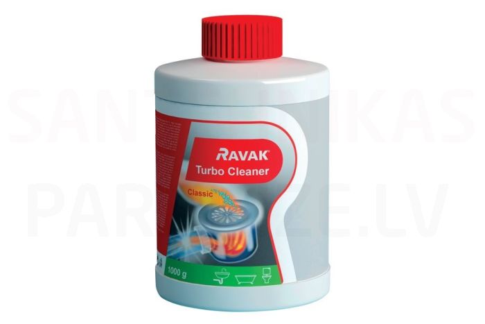 RAVAK средство для известковых отложениях TurboCleaner (1000 g)