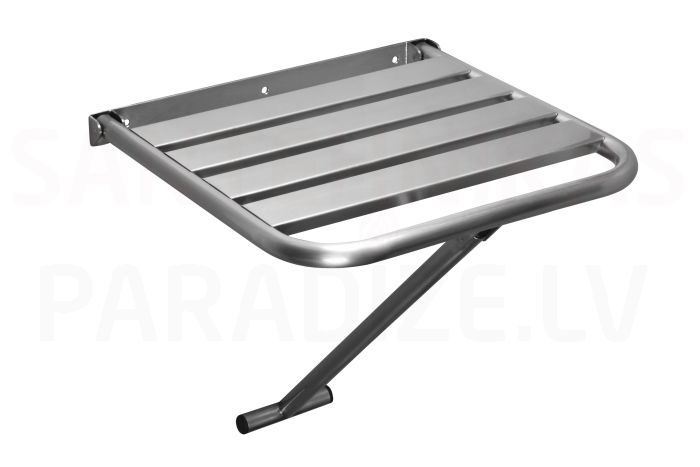 SANELA stainless steel folding shower seat