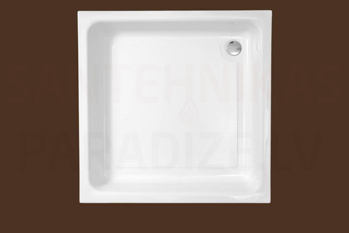 SPN P 702 stone mass shower tray (low) without plate 800x800