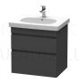 Duravit izlietnes skapītis ar izlietni DuraStyle  600x453 (grafīts matēts)