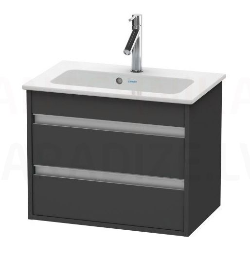 Duravit izlietnes skapītis ar izlietni Ketho  600x385 (grafīts matēts)