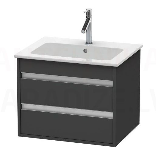 Duravit izlietnes skapītis ar izlietni Ketho  600x475 (grafīts matēts)