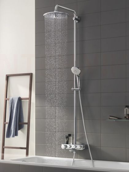 GROHE shower system with thermostat SmartControl EUPHORIA Duo 310