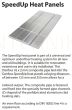 Danfoss (SpeedUp) apsildes panelis, savienojumu, 250x375x30mm CO