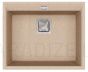 HELIKA akmens masas virtuves izlietne DELICIA (AW) 550 Beige 55.5x45.5 cm