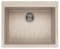 ELLECI akmens masas virtuves izlietne QUADRA 110 Avena 61x50 cm