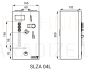 SANELA monētu automāts 2-8 elektroierīcēm SLZA 04L