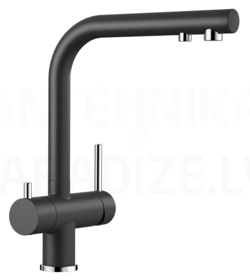 BLANCO stone mass kitchen faucet FONTAS II Filter Anthracite