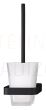 Rubineta toilet brush with holder EDELA (BK)