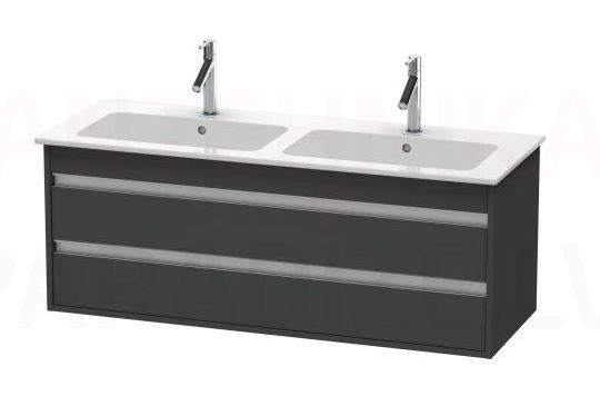 Duravit izlietnes skapītis ar izlietni Ketho 1270x475 (grafīts matēts)
