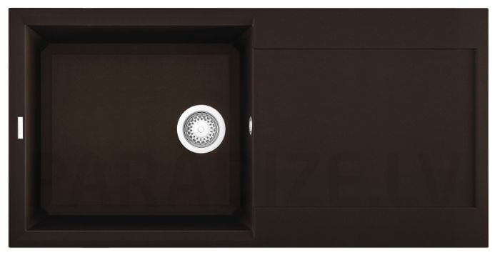 ELLECI akmens masas virtuves izlietne EASY 480 Espresso 100x50 cm