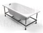 CERSANIT rectangular acrylic bathtub MITO 150x70