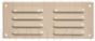 EUROPLAST reste metāla, 260x105mm, bēša MR26105Y