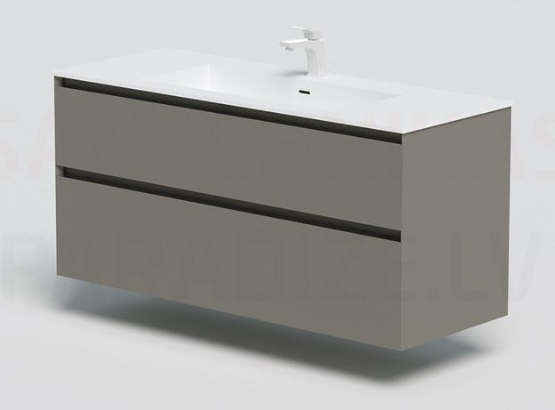 KAME sink cabinet LOFT 120 (gray stone)