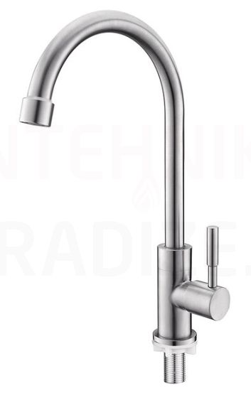 AQUALINE virtuves jaucējkrāns STEEL RV 012