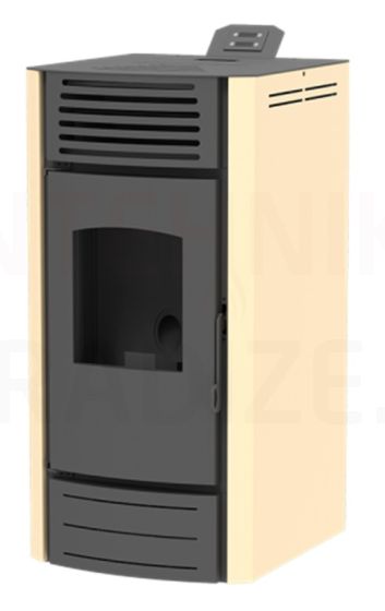 MARELI SYSTEMS granulu kamīns-krāsns ar gaisa plūsmas apkuri ONYX AIR  8kW