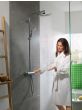 Hansgrohe termostata jaucējkrāns ar dušas komplekts CROMETTA S Showerpipe 240 1JET